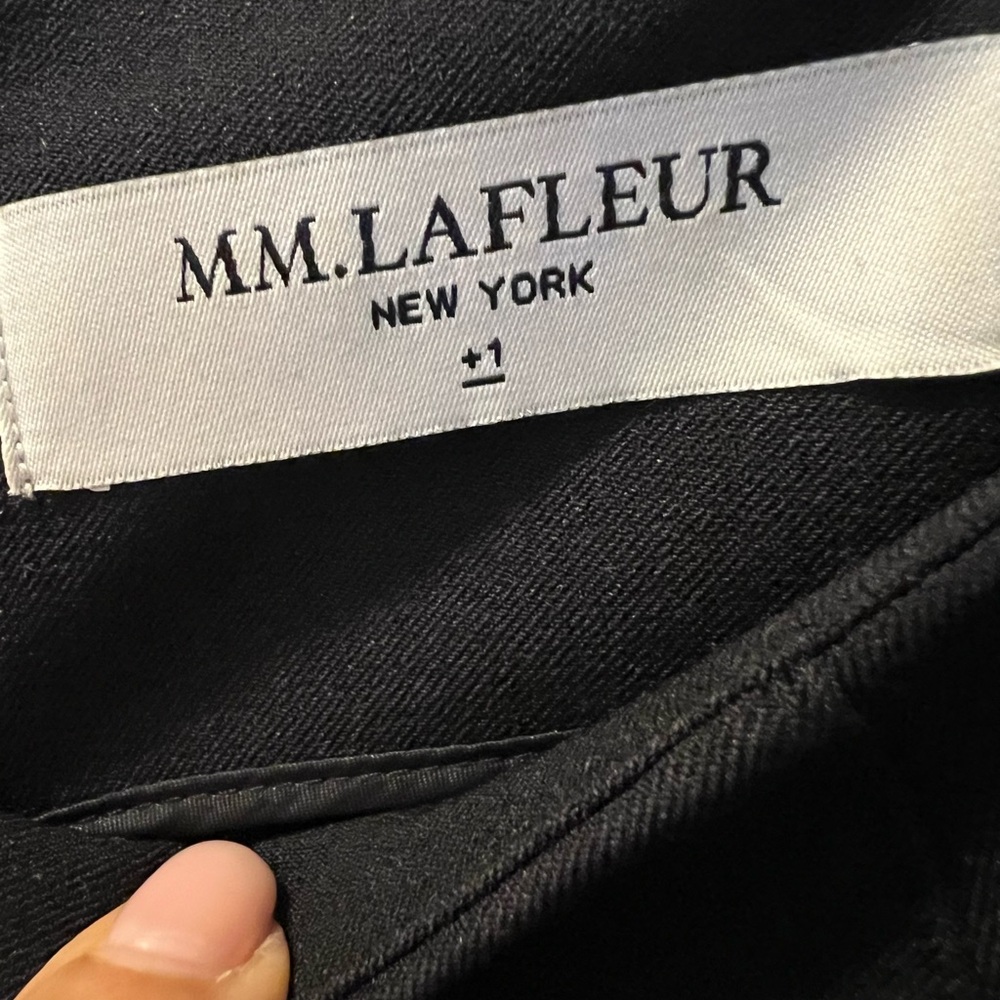 MM Lafleur Classic Black Long Sleeve Dress - Picture 4 of 4